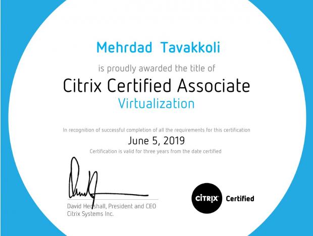 Citrix Certified Associate
