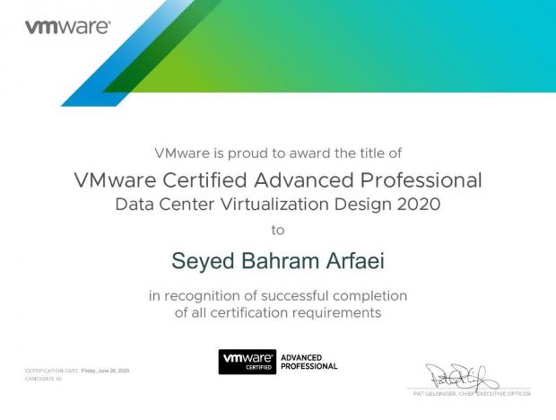 VCAP - Data Center Virtualization Design 2020